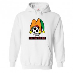 HA HA HA HA Jester Zombie Classic Unisex Kids and Adults Pullover Hoodie 									 									